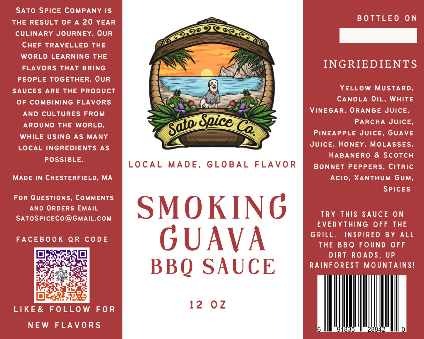 Smoking Guava BBQ Sauce