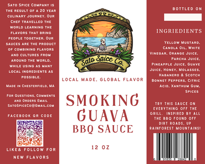 Smoking Guava BBQ Sauce